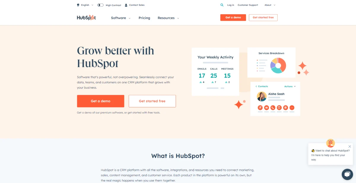 hubspot - email automaion platform