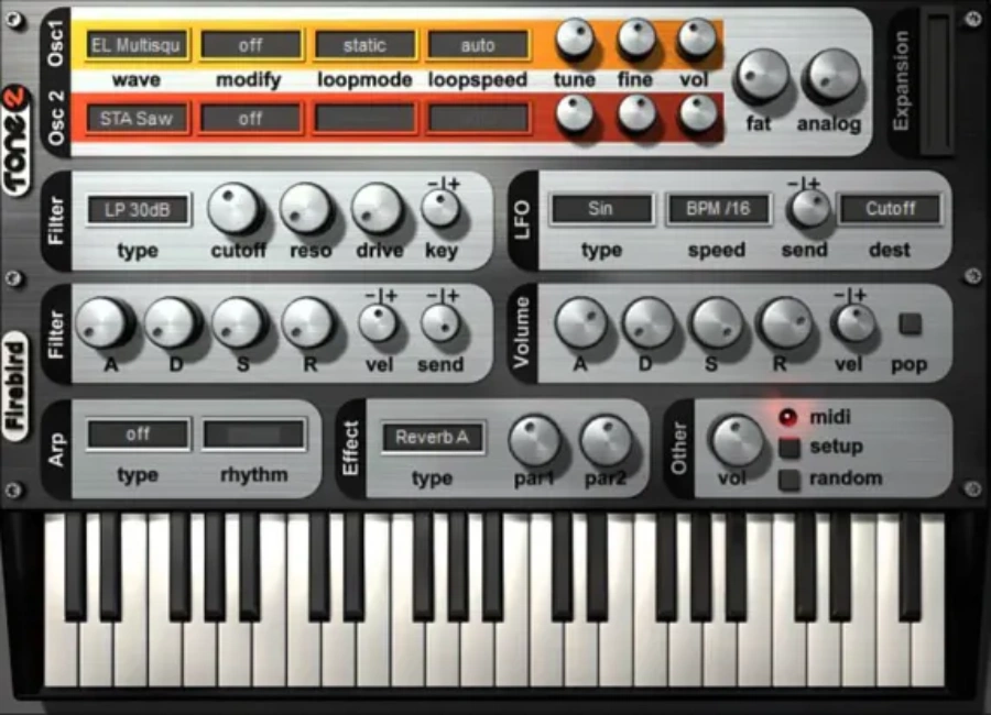 Firebird - Free VST Synth