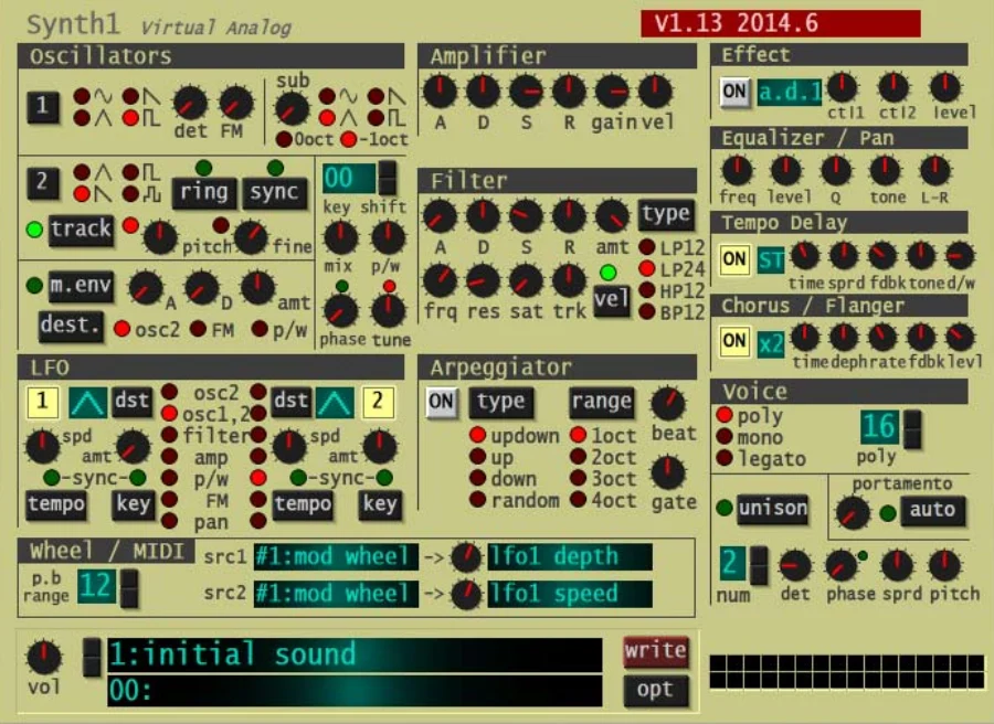 Synth1 - Free VST Synth