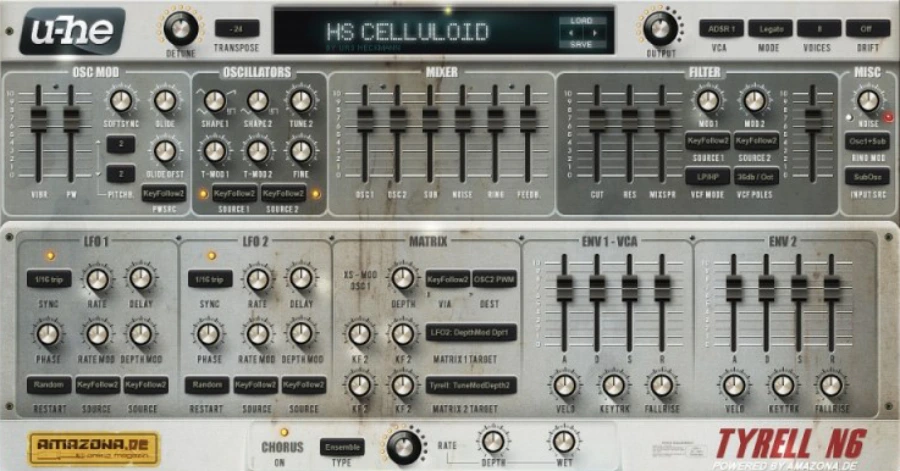 Tyrell N6 - Free VST Synth Plugin