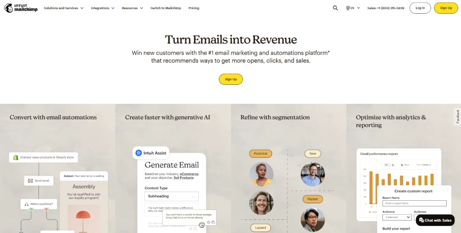 Mailchimp - Best Free Email Automation Tools